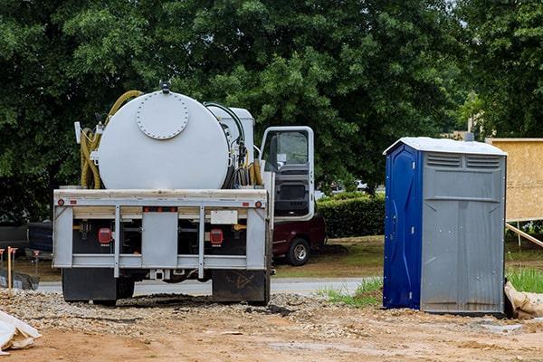 Porta Potty Rental of Valrico workers